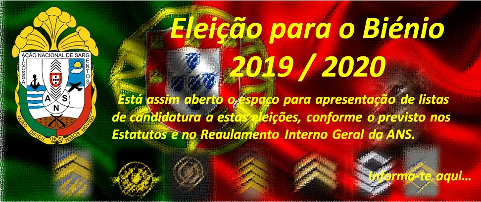 Eleição para o Biénio 2019/2020
