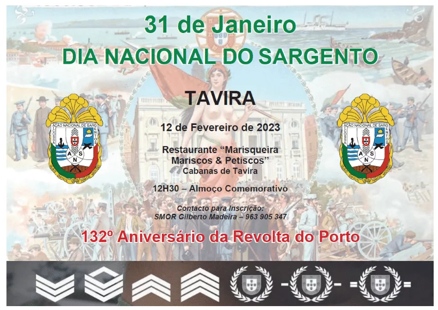 Comemoração do 31 Janeiro – Tavira