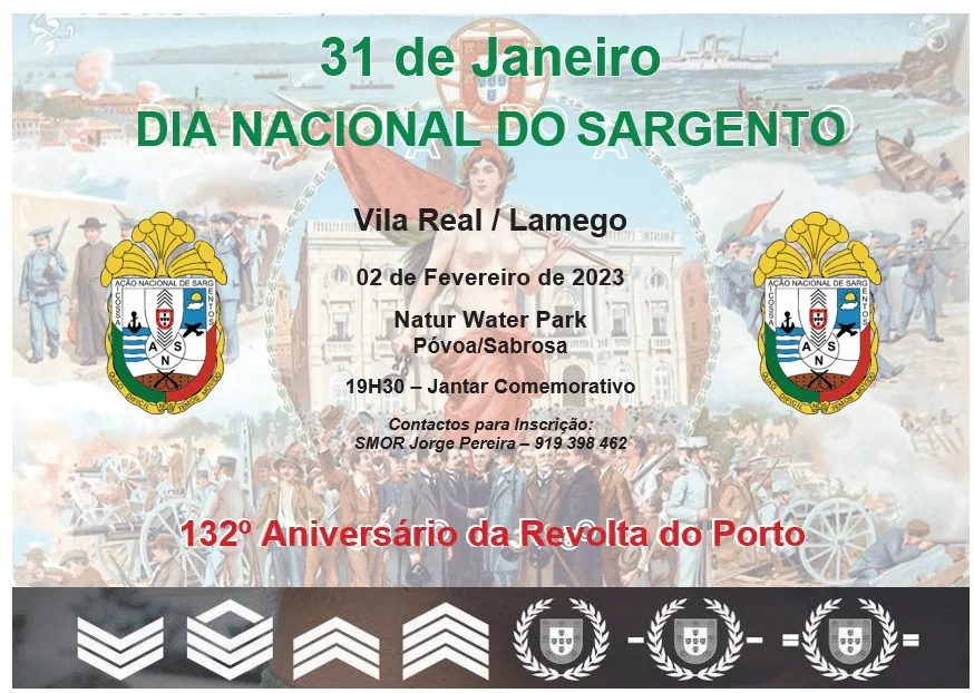 Comemoração do 31 Janeiro – Vila Real e Lamego